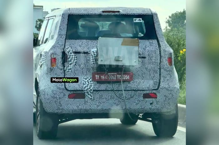 Mahindra Vision spied before August 15 debut